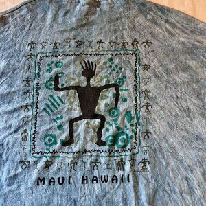 Vintage Surf T-Shirt Single Stitch Acid Wash Size XXL